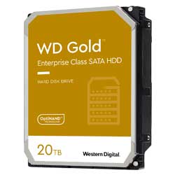 WD201KRYZ WD - HDD Interno 20TB SATA 6Gb/s 7.200 RPM Gold