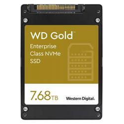 WDS768T1D0D WD - Módulo SSD 7,68TB NVMe Gold -  WDS768T1D0D