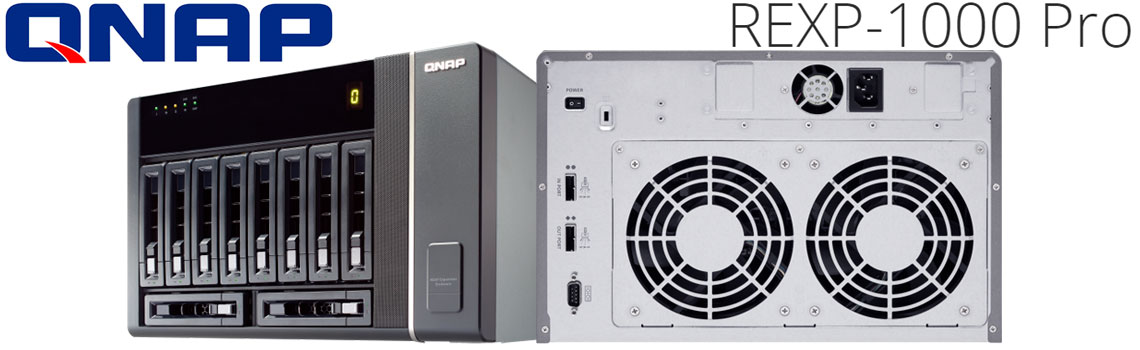REXP-1000 Pro Qnap, unidade de expansão SAS/SATA/SSD