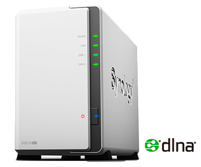 DS216Se - Storage NAS 28TB 2 baias Synology