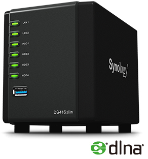 Synology DS416slim DiskStation, um servidor de dados de 24TB