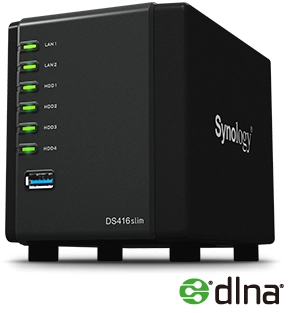 Synology DS416slim DiskStation, um servidor de dados de 16TB