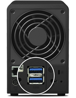 Um servidor com portas USB 3.0, eSATA e certificação DLNA