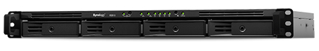  Servidor de rede RackStation RS815 48TB, escalável e compacto