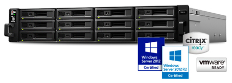 Storage RS2416RP+ RackStation 24TB, alto desempenho para grandes volumes de dados