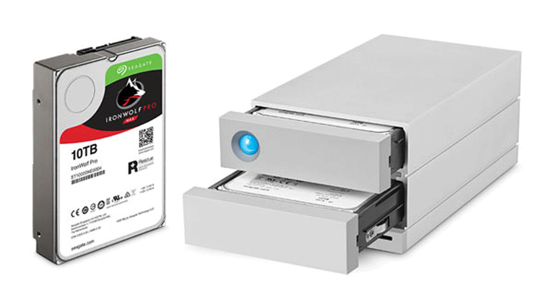 2big Dock 12TB, capacidade de sobra para edição e pós produção