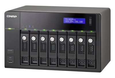 8 Bay storage para hard disks SATA