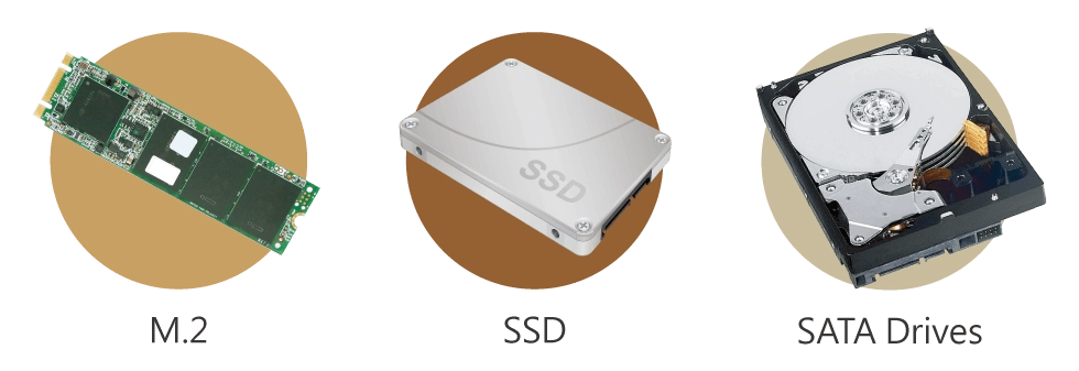 Cache SSD e tiering para otimização do sistema