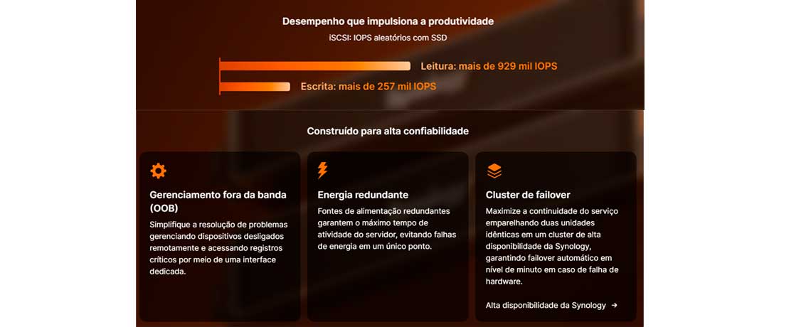 Acelere suas cargas de trabalho essenciais
