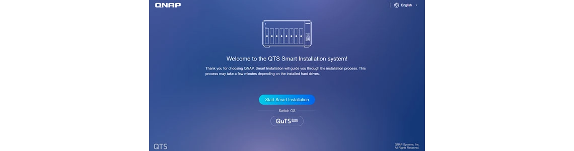 Sistema operacional QTS ou QuTS hero? Você escolhe