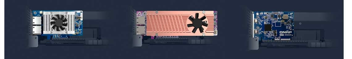 Ampla capacidade de E/S com expansão PCIe