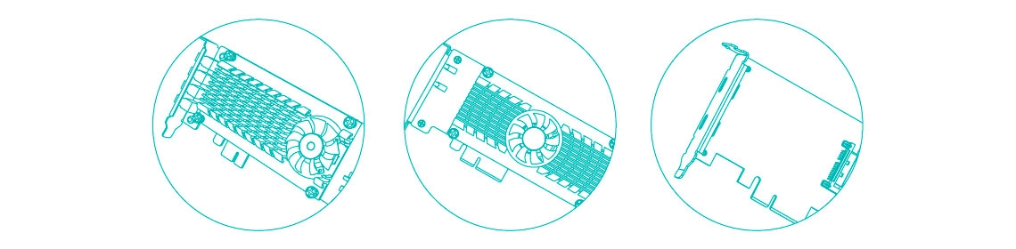 Ampliando a funcionalidade do NAS com o slot PCIe