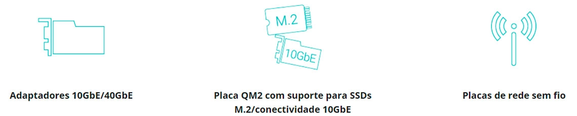 Amplie a funcionalidade com expansão PCIe