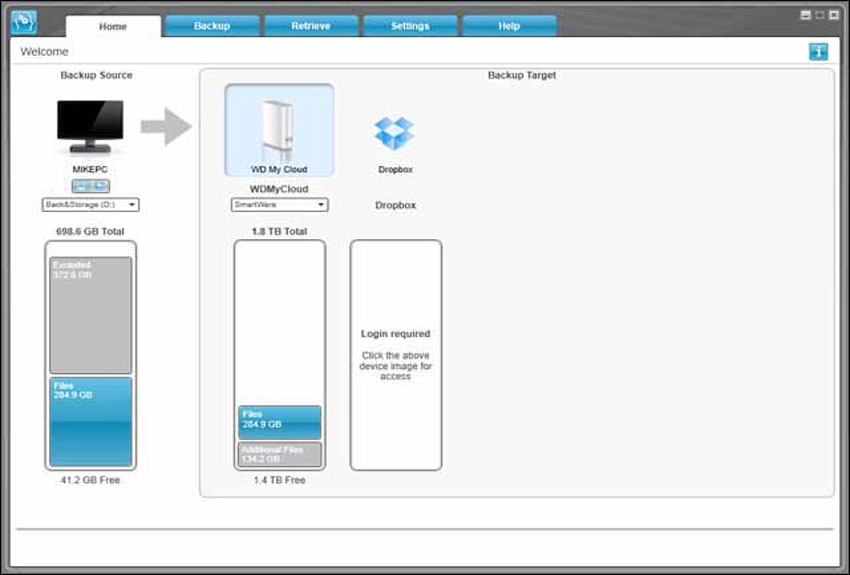 Aplicativo para backup automático