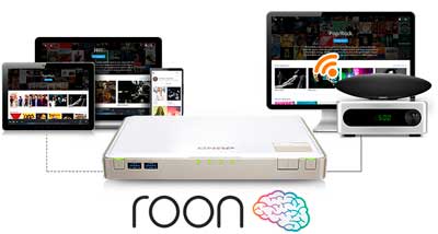 Aproveite as funções do Roon do TBS-453DX sem necessitar de um computador