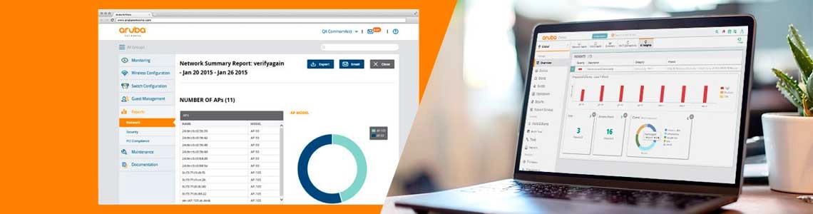 Aruba 3810M 48G é fácil de gerenciar e controlar