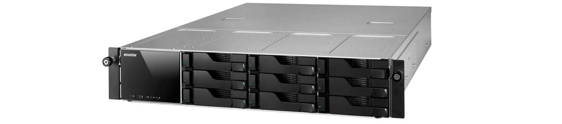 AS609RS Asustor 9 bay NAS SATA, até 90TB de capacidade em um storage de alta performance