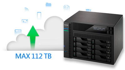 AS6208T Asustor, NAS com armazenamento e memória RAM para diferentes necessidades