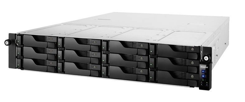 AS6212RD Asustor Storage NAS 96TB com alta performance