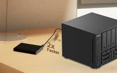 Backup de alta velocidade USB 3.2 Gen 2