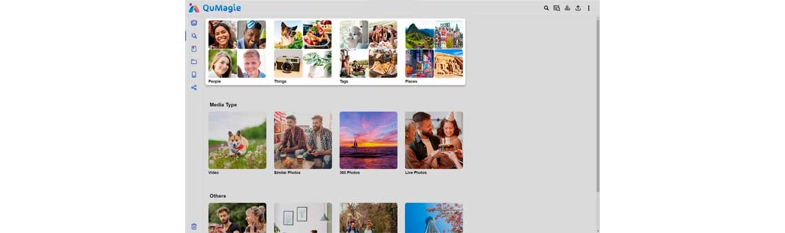Backup móvel e gerenciamento de fotos com inteligência artificial