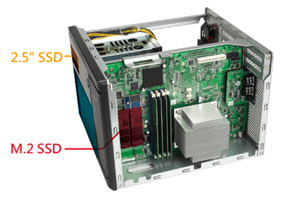 Cache SSD 2,5” e M.2 SSD SATA 6Gb/s