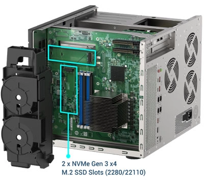 Cache SSD para aumentar IOPS com M.2 NVMe SSD