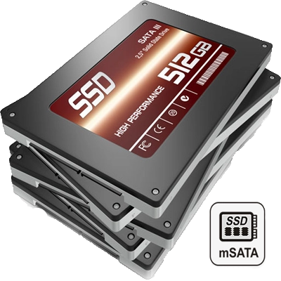 Storage SSD com aceleração mSATA