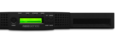 Características do NEO Autoloader 8 fitas Overland