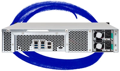 Características do TS-853U-RP 40TB