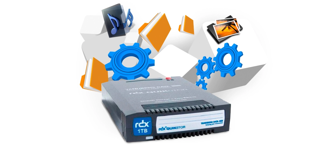 Cartucho RDX 1- Sistema de backup