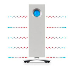 STFY6000400 LaCie, sempre refrigerado e silencioso