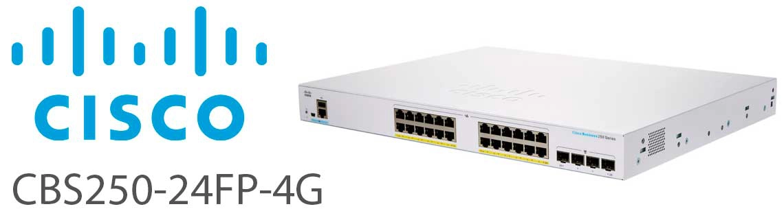 Cisco Business Switch CBS250-24FP-4G-BR
