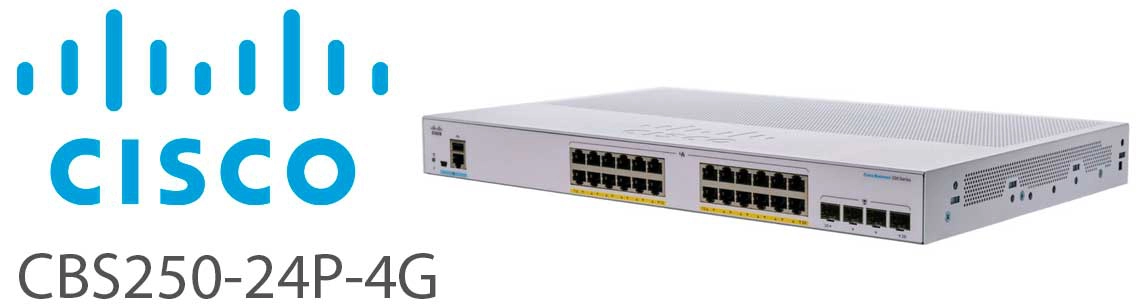 Cisco Business Switch CBS250-24P-4G-BR