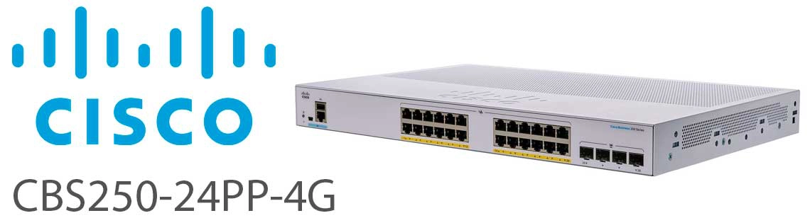 Cisco Business Switch CBS250-24PP-4G