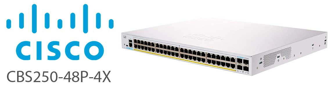 Cisco Business Switch CBS250-48P-4X