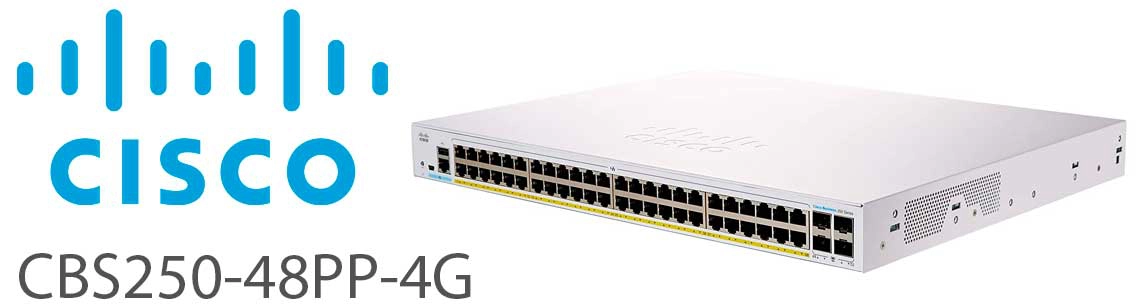 Cisco Business Switch CBS250-48PP-4G