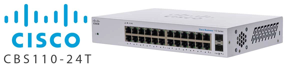 Cisco CBS110-24T, um switch 24 portas fácil de operar