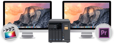 Colaboração Thunderbolt (Storage + Mac + vídeo)