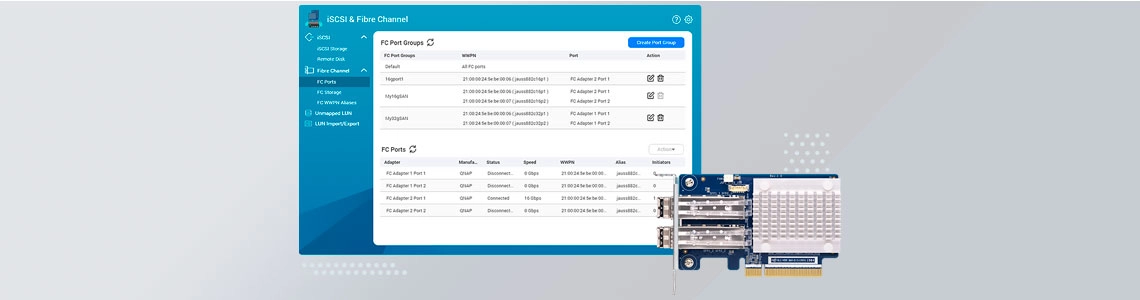 Um storage para sua SAN Fibre Channel