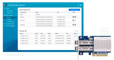 Crie um ambiente SAN Fibre Channel