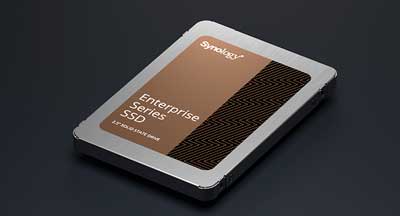 Desempenho garantido pelos drives Synology