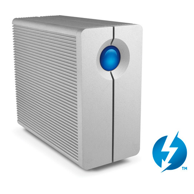 Disco LaCie 2Big Thunderbolt - Dados com alta velocidade