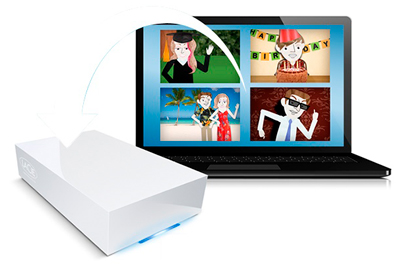Disco Rígido 4TB para rede local Lacie