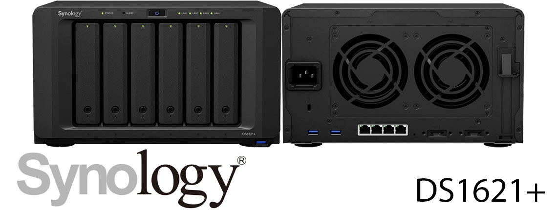 DS1621+ 108TB  Synology, um servidor de armazenamento robusto