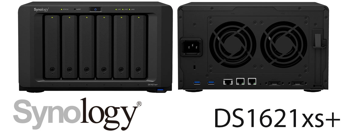 DS1621xs+ 36TB Synology, um NAS SATA Desktop Escalável