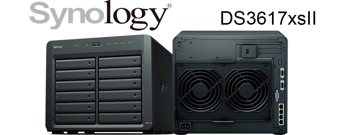 DS3617xsII 48TB DiskStation, um storage corporativo para uso intensivo