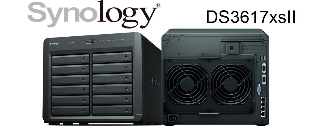 DS3617xsII 36TB DiskStation, um storage corporativo para uso intensivo