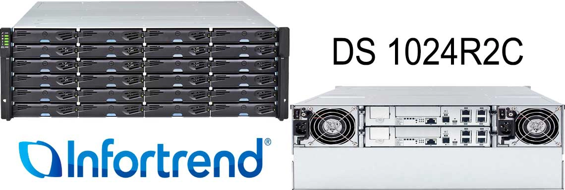 DS 1024R2C, uma solução de armazenamento SAN