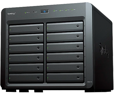 DS2415+ Storage NAS 96TB de alta capacidade e performance